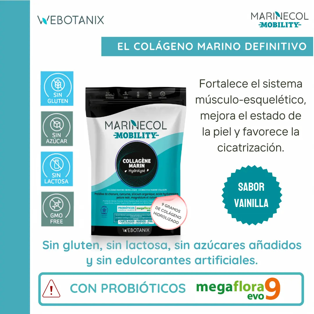 Marinecol Mobility – Colágeno Marino Hidrolizado 275 g