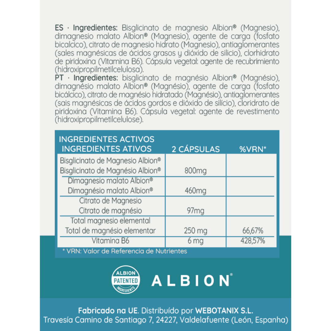 Fórmula Triple Magnesio – 60 Cápsulas