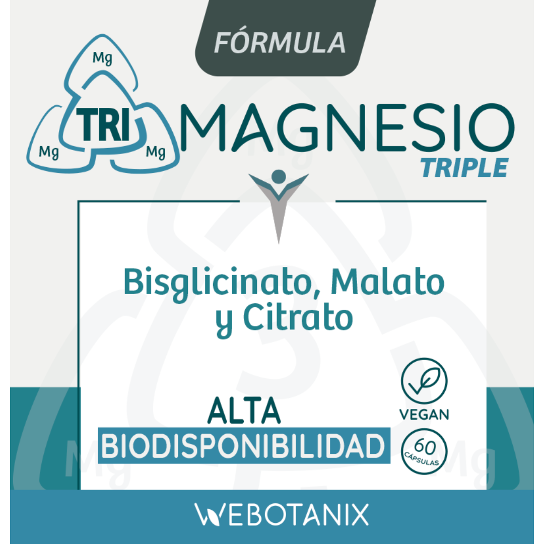Fórmula Triple Magnesio – 60 Cápsulas