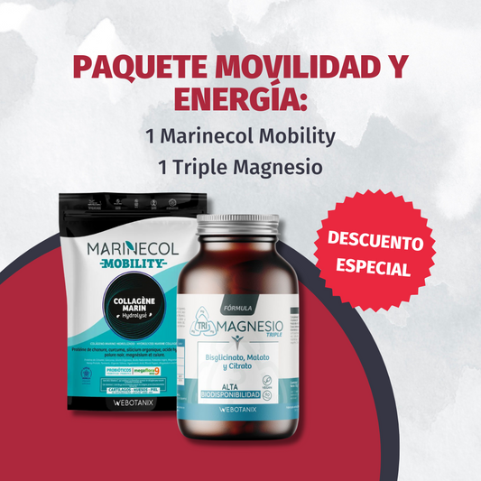 Paquete Movilidad y Energía: Marinecol Mobility + Triple Magnesio